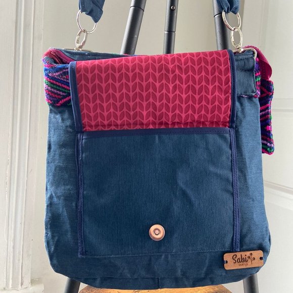 Crossbody bag mexican textiles - Picture 2 of 5